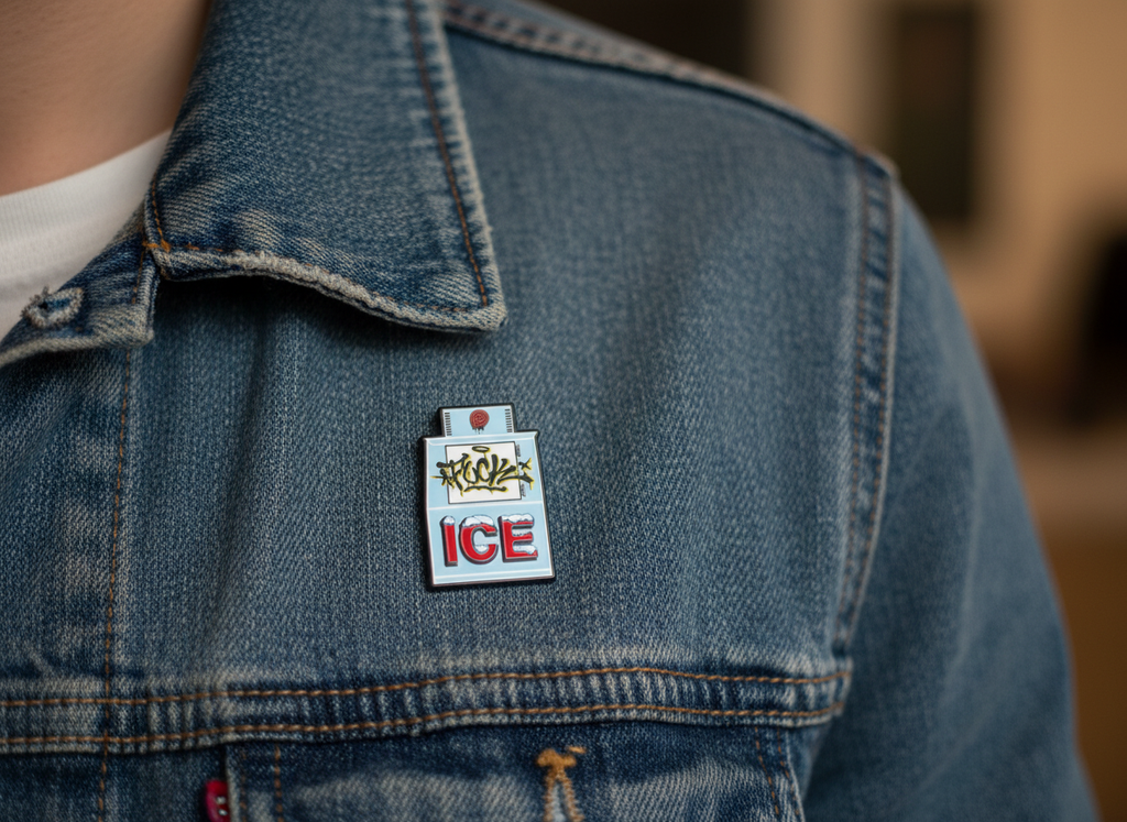 FCUK ICE Enamel Pin