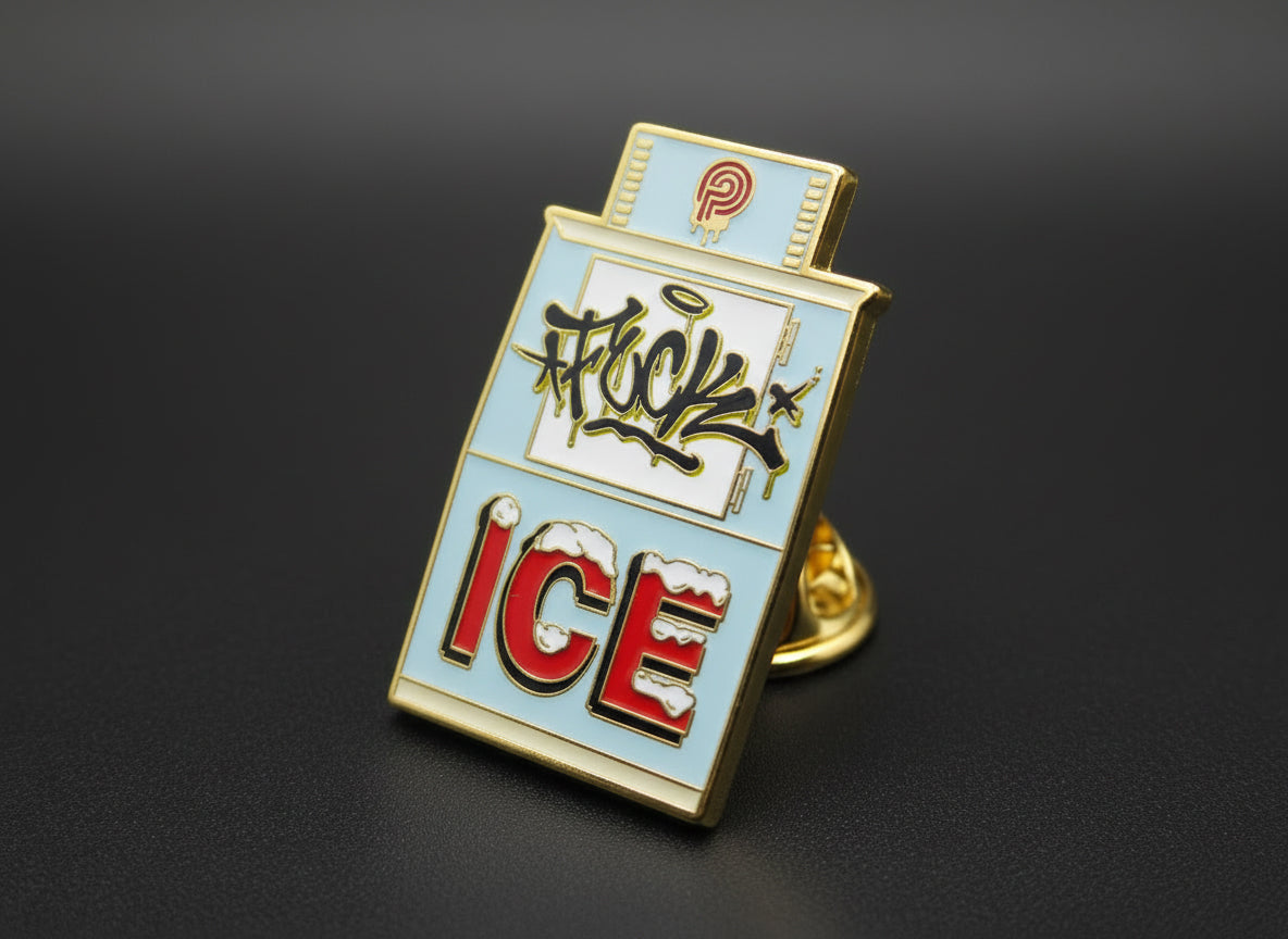 FCUK ICE Enamel Pin