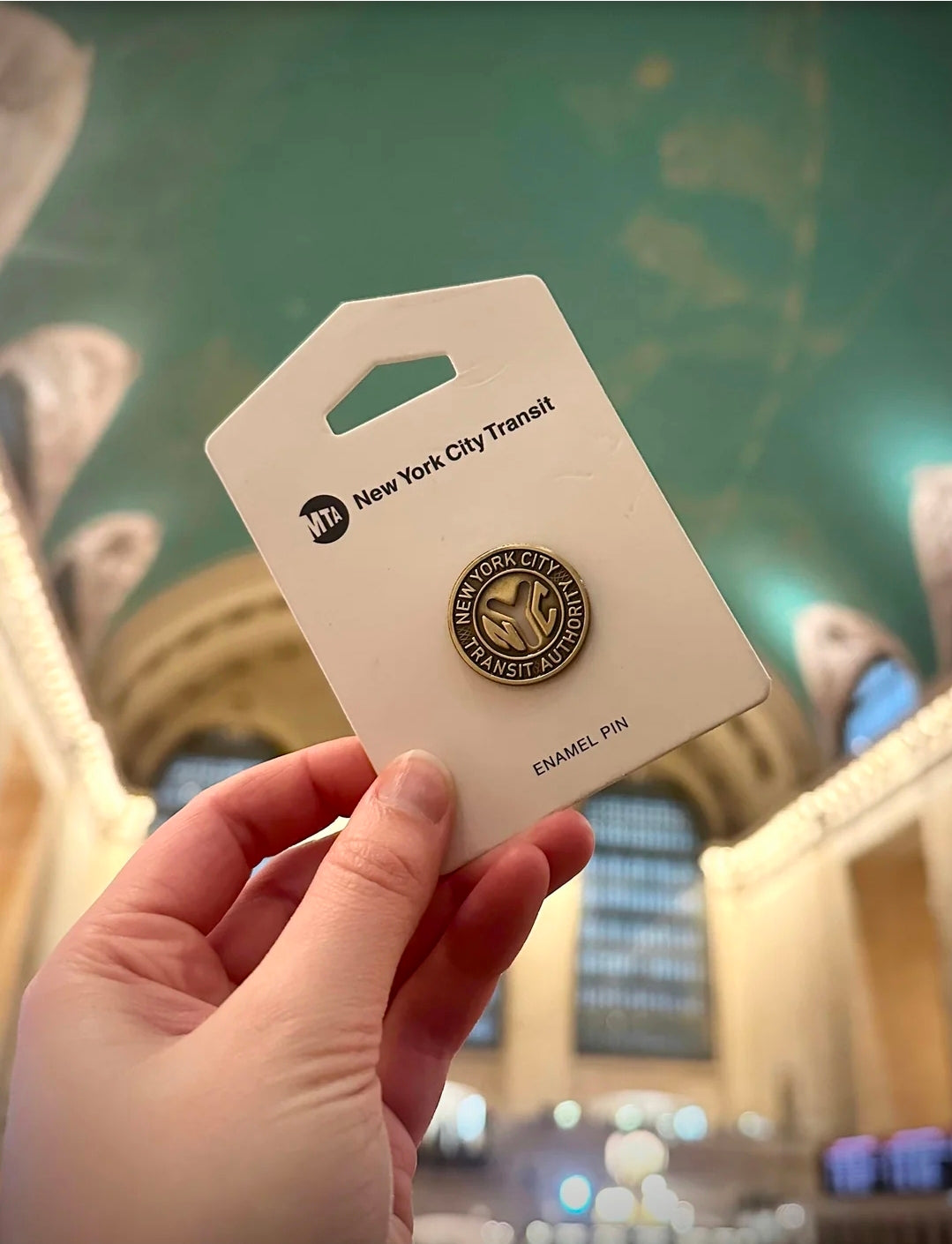 MTA Token Pin