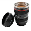 Camera Lens Mug  3.5 x 5.75 (Black)