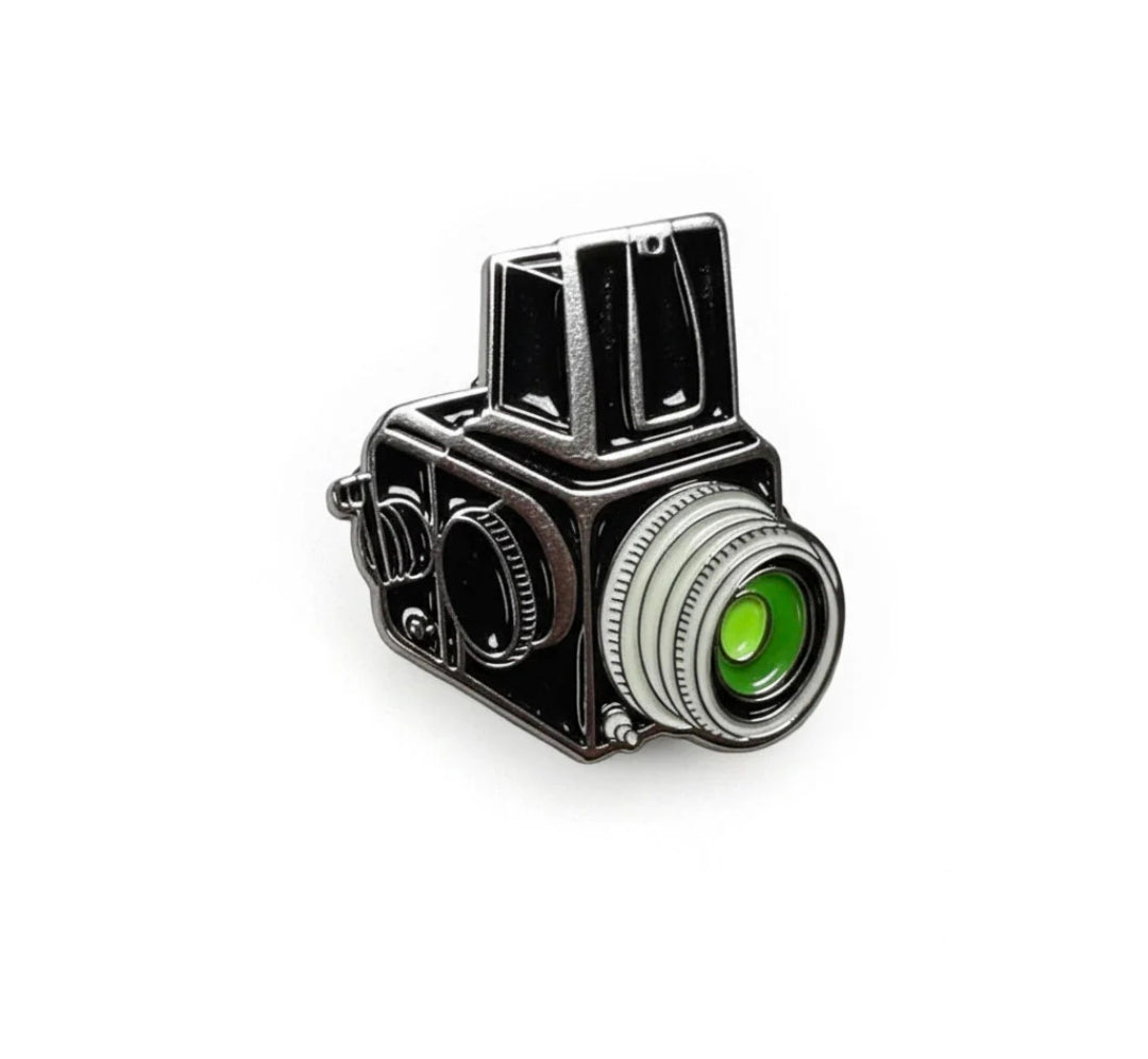 Medium Format Camera Enamel Pin