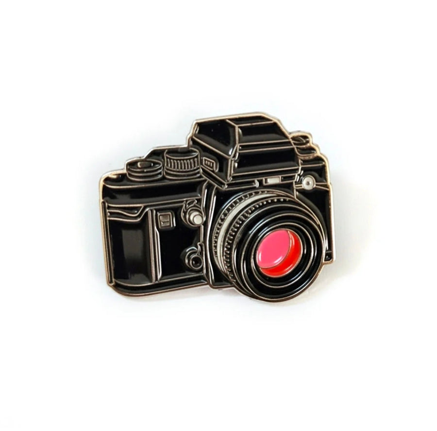 SLR Camera Enamel Pin