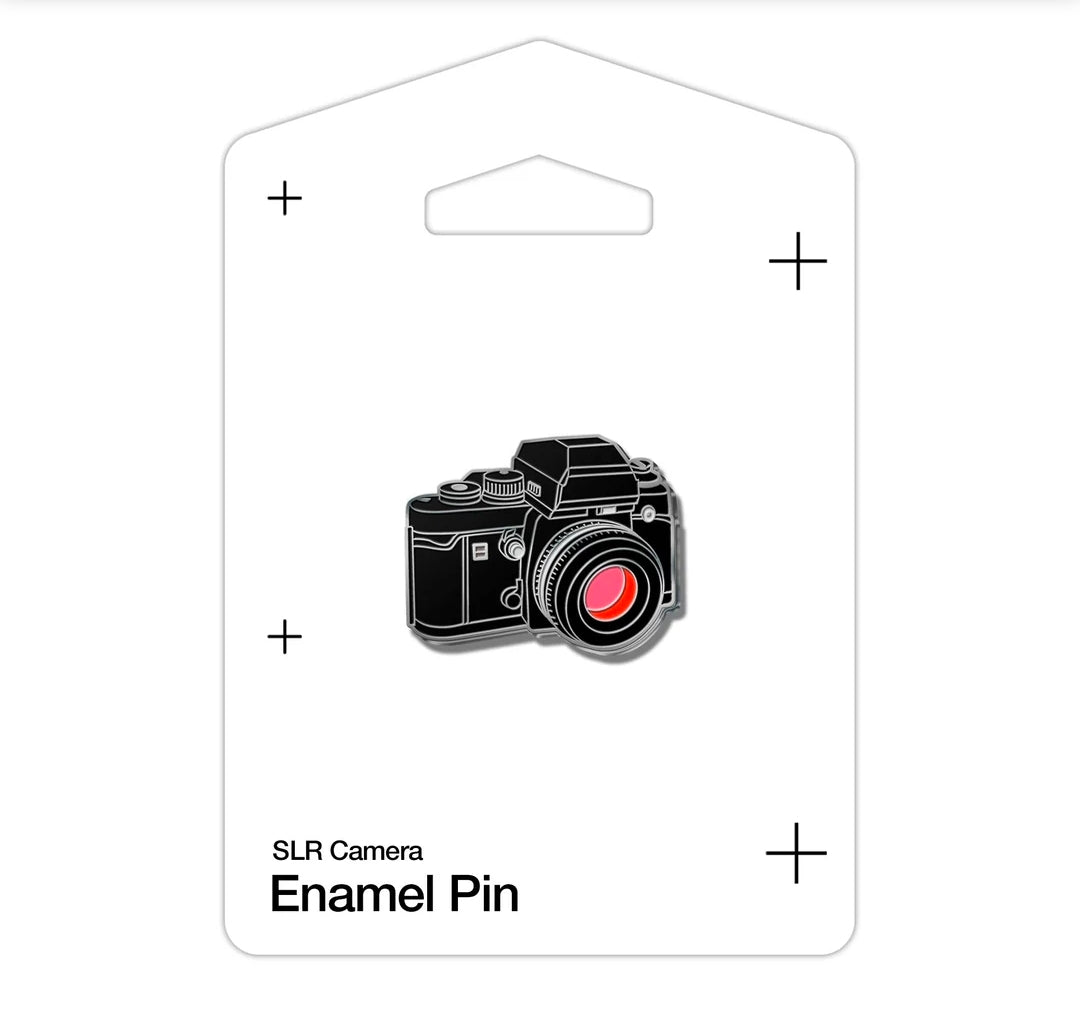SLR Camera Enamel Pin