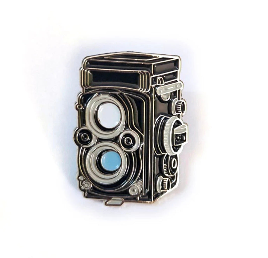 Twin Lense Reflex Camera Enamel