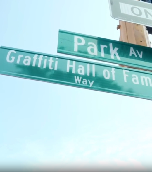 GRAFFITI HALL OF FAME WAY