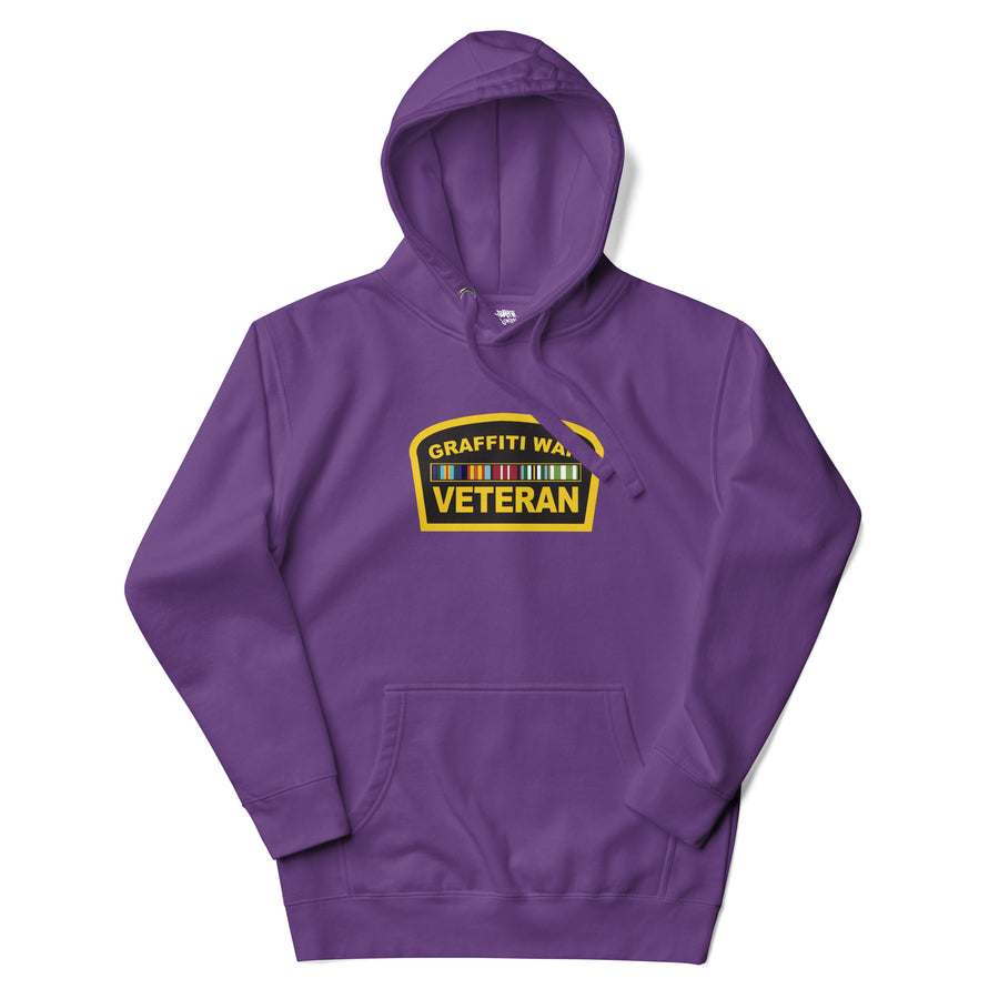 Graffiti Veteran War Unisex Hoodie